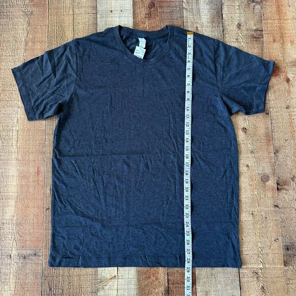 Men's Warehouse gray and black heathered tshirt men's Large - Picture 3 of 7